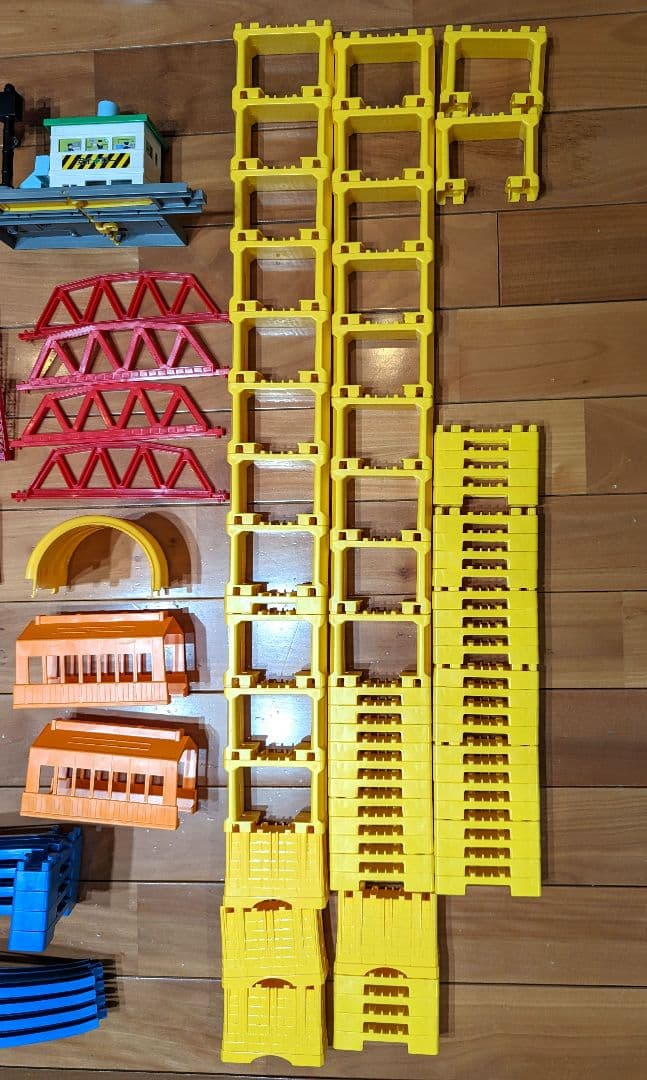 プラレール　レール　情景　橋脚　大量　まとめ売