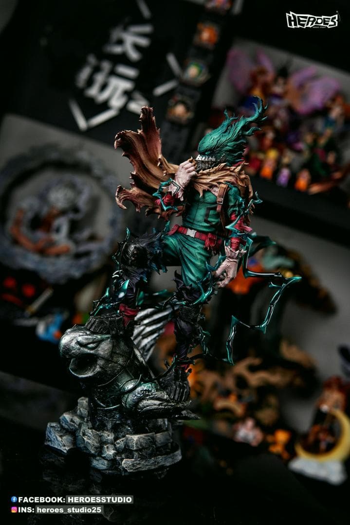 ヒロアカ　緑谷出久（黒）　1/6　ガレージキット　フィギュア　海外スタジオ正規品