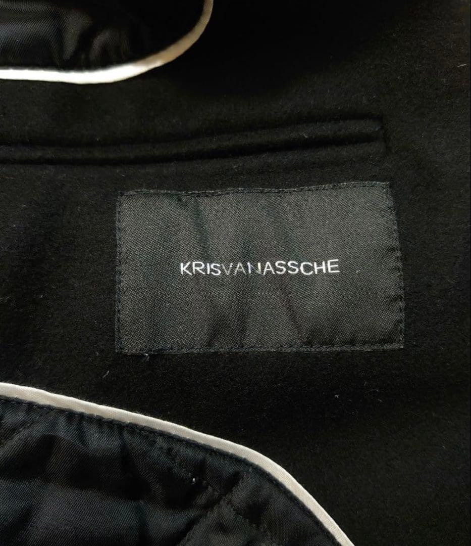 【プロフ必読】kris van assche カシミヤ混 フードブルゾン