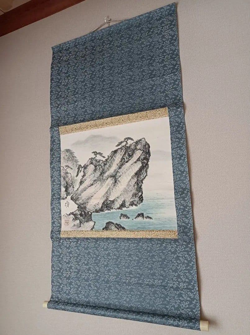 宝船 軸 開運 福 金運 縁起物 繁盛 おもてなし 絵 日本 中国 美術