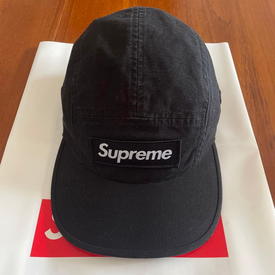 Supreme ブラック ワークキャップ S-1A NY-5