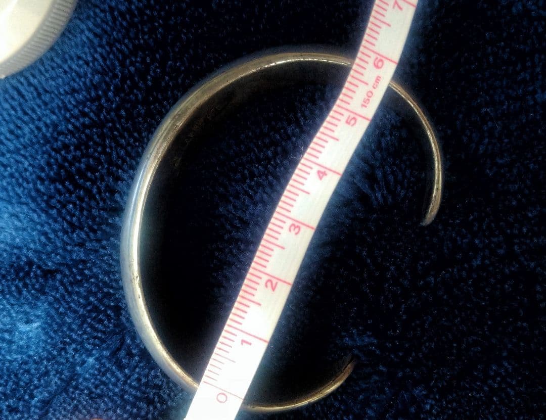 LOS BALLESTEROS ビンテージ メキシコ シルバー カフ バングル