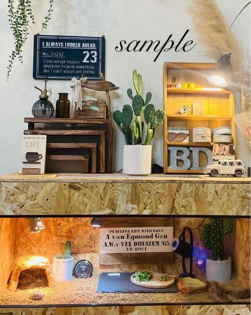 爬虫類ケージ 木製ケージ フトアゴ ハリネズミ プロフ必読 フルオプ送料込