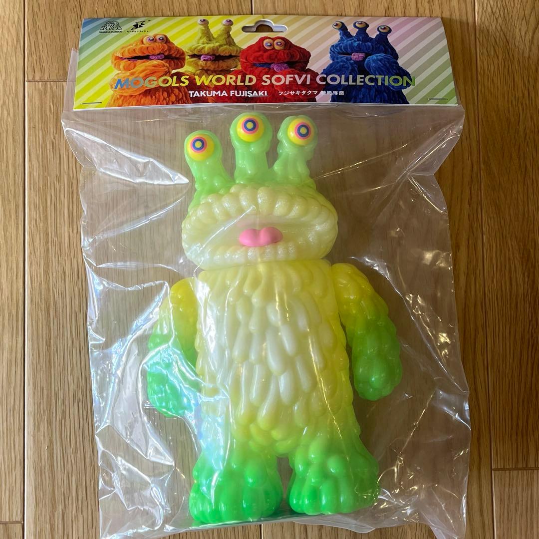 新品】フジサキタクマ モールミュータント ジョグ JOG ソフビ 蓄光