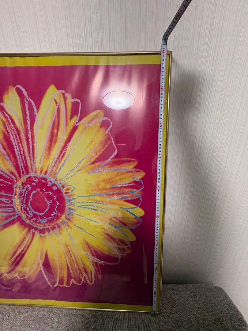 花のイラスト アート作品 90cm✖️90cm