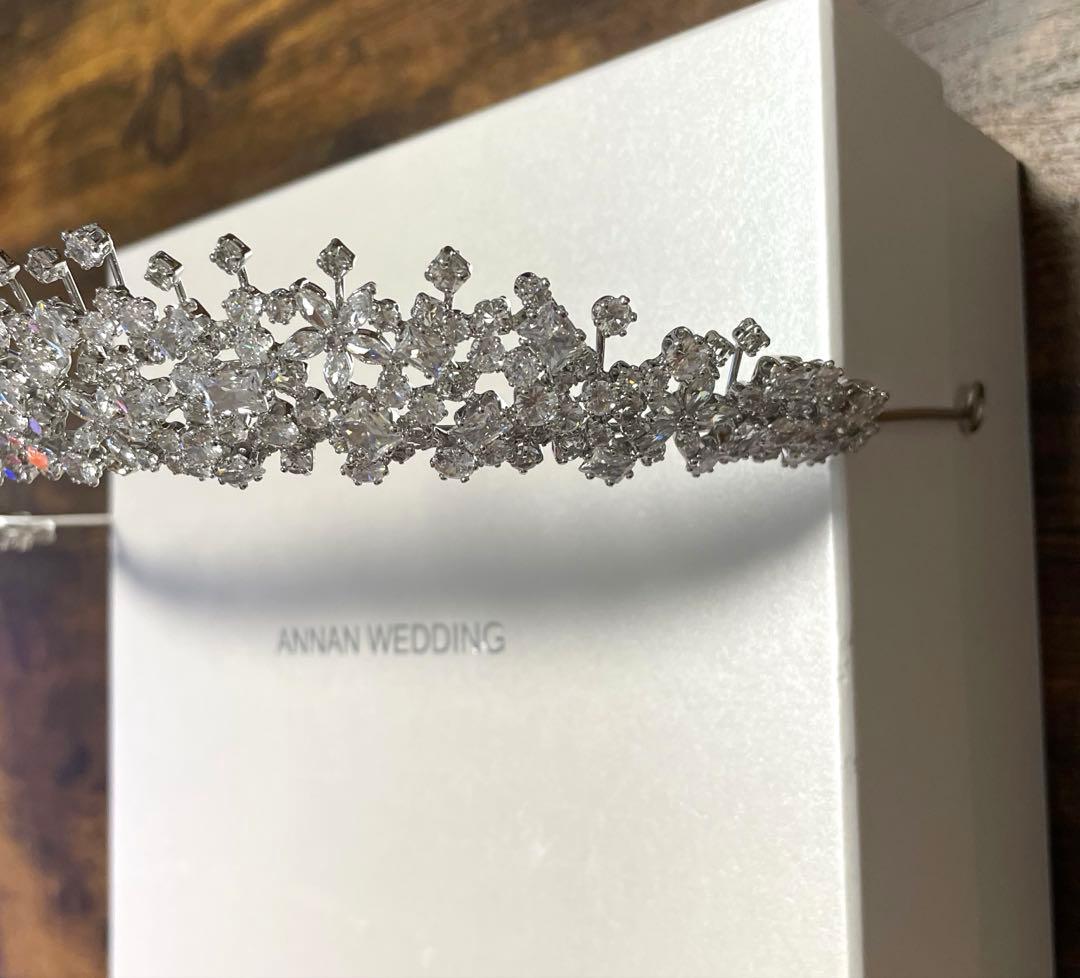 ANNAN WEDDING ティアラ シルバー