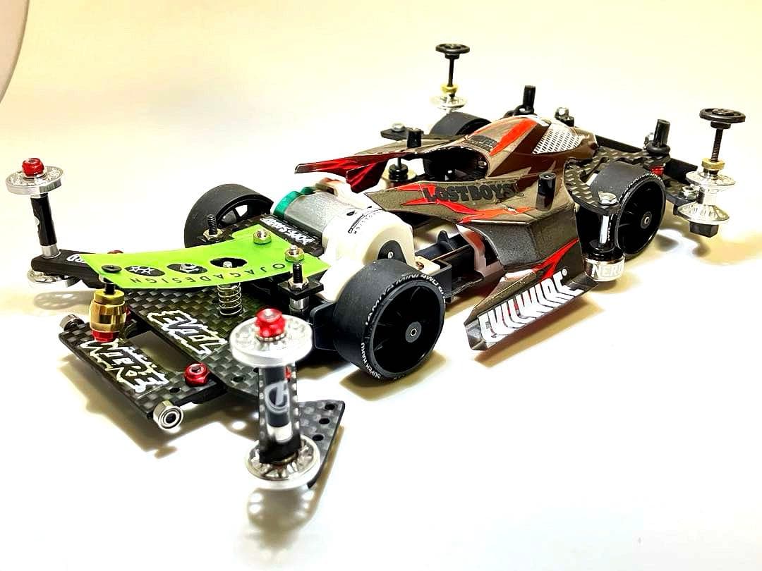 ミニ四駆　完成品　VZシャーシ　サンダーショット