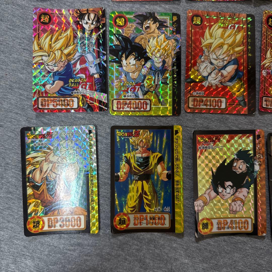 ドラゴンボールGT トレーディングカード 18枚セット