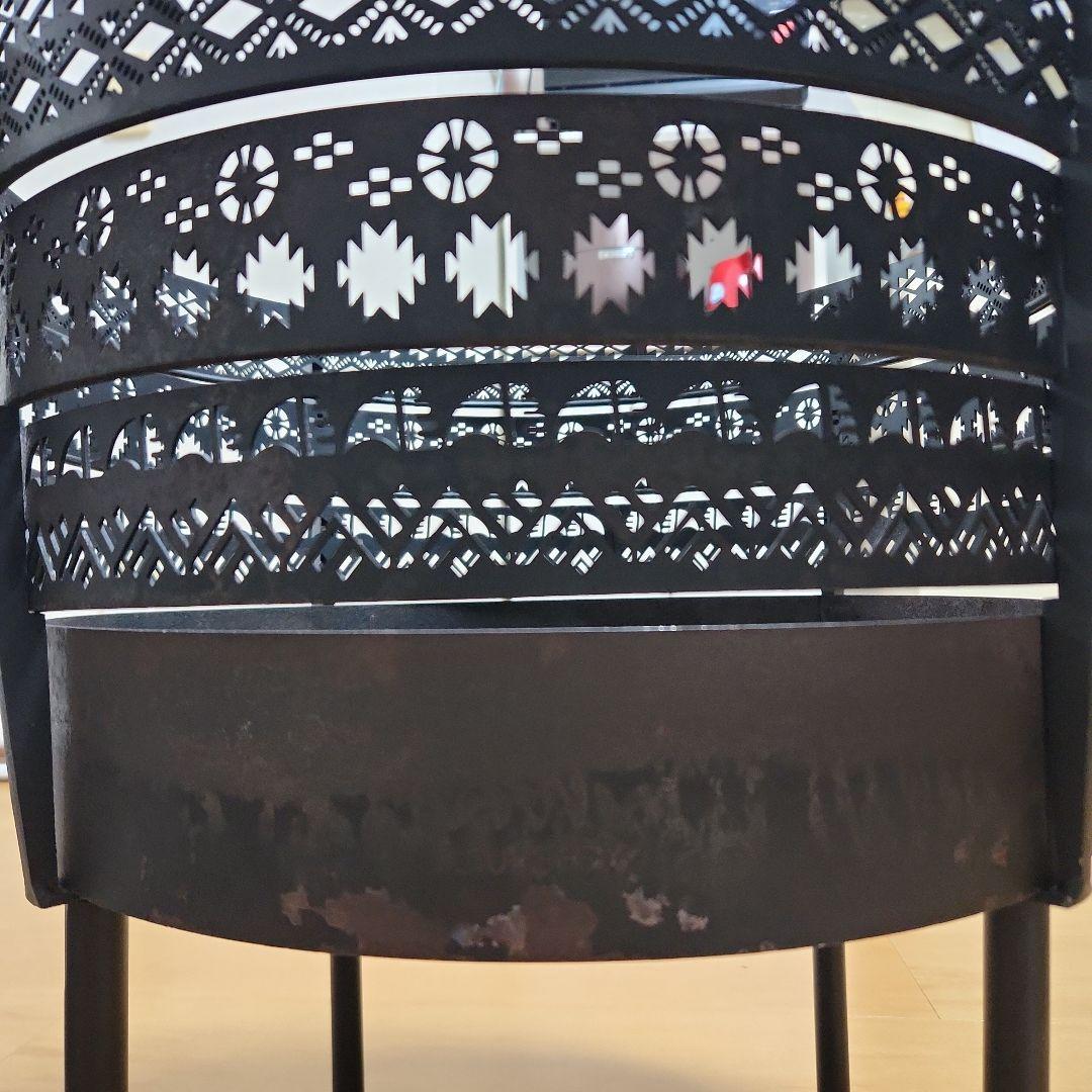 FUTURE FOX 焚き火台組立式コンパクト　 ロストル付き　希少廃盤品