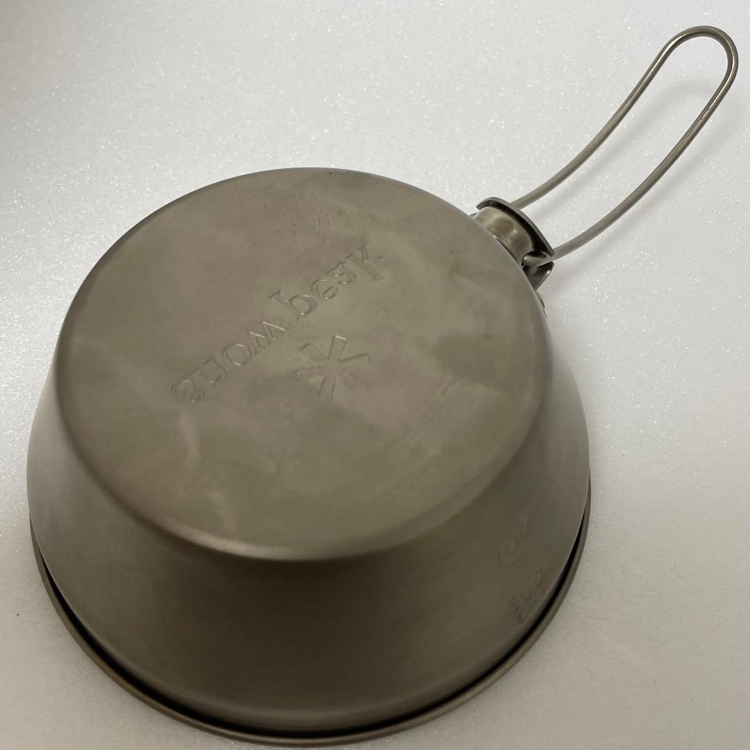 peakチタン製食器セット メッシュ収納袋付き