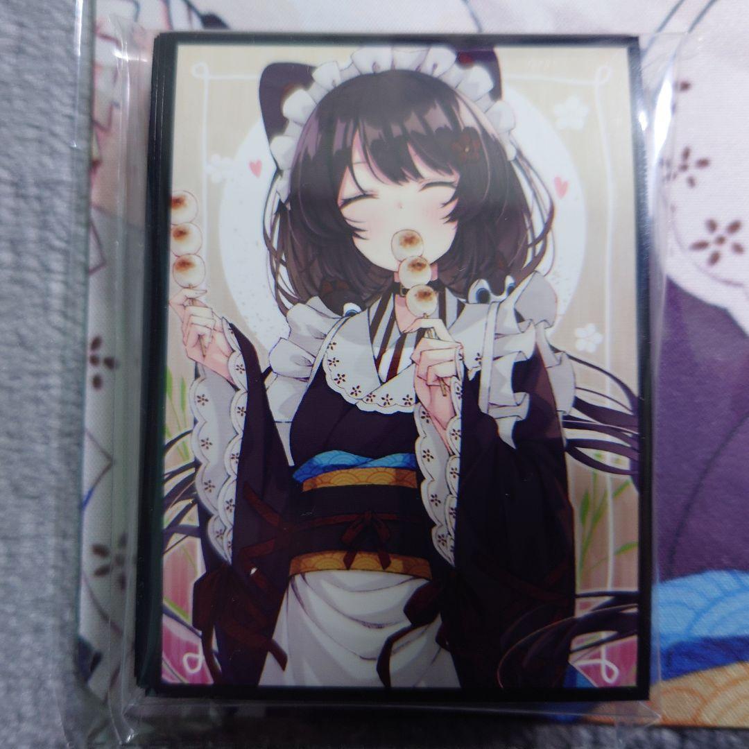 α1 にじさんじ 団子&和装メイド 戌亥とこ スリーブ&プレイマット