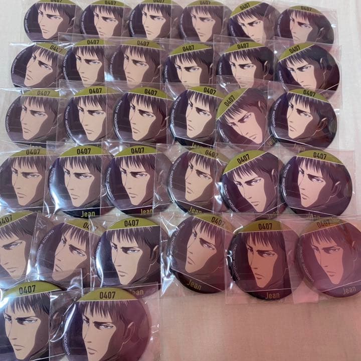 進撃の巨人 ジャン・キルシュタイン Theキャラ缶バッジ