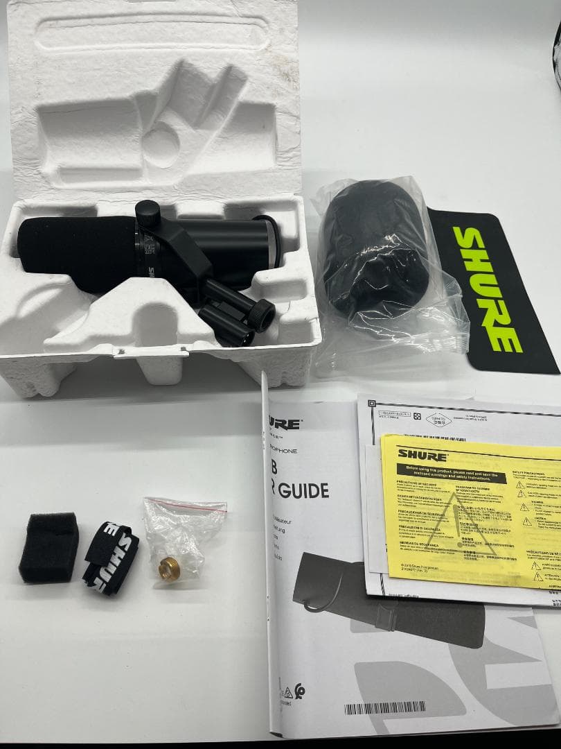 SHURE シュア ダイナミックマイク SM7B 美品