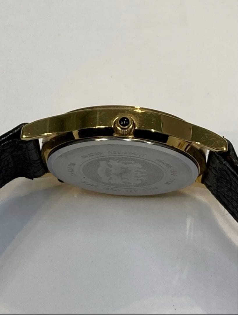 ELGIN メープルリーフ 金貨 1/10 oz クォーツ ダイヤ付き　腕時計