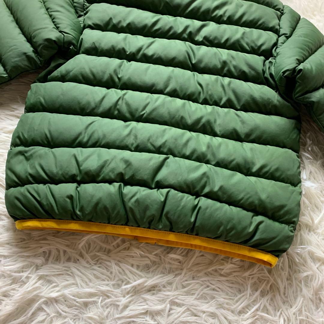 モンベル ダウンジャケット リバーシブル グーリン×イエロー 1101649