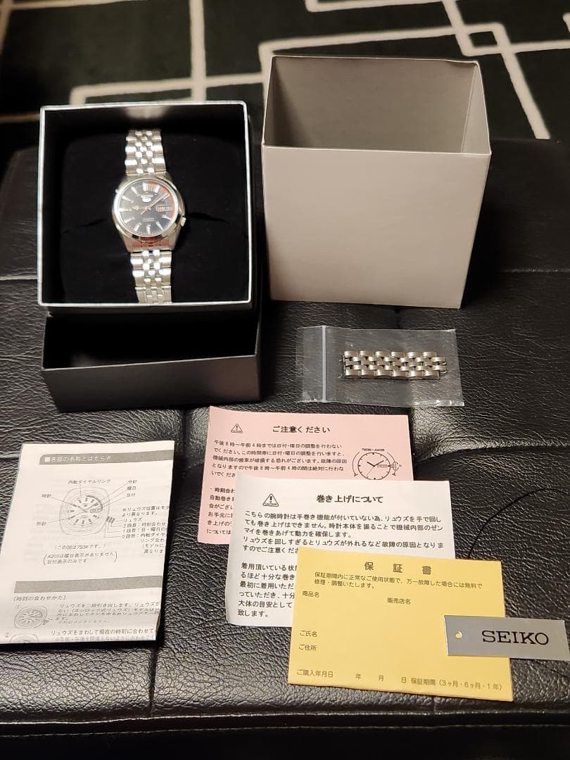 【逆輸入SEIKO5】セイコー5 セイコーファイブ SNK375K1 美品