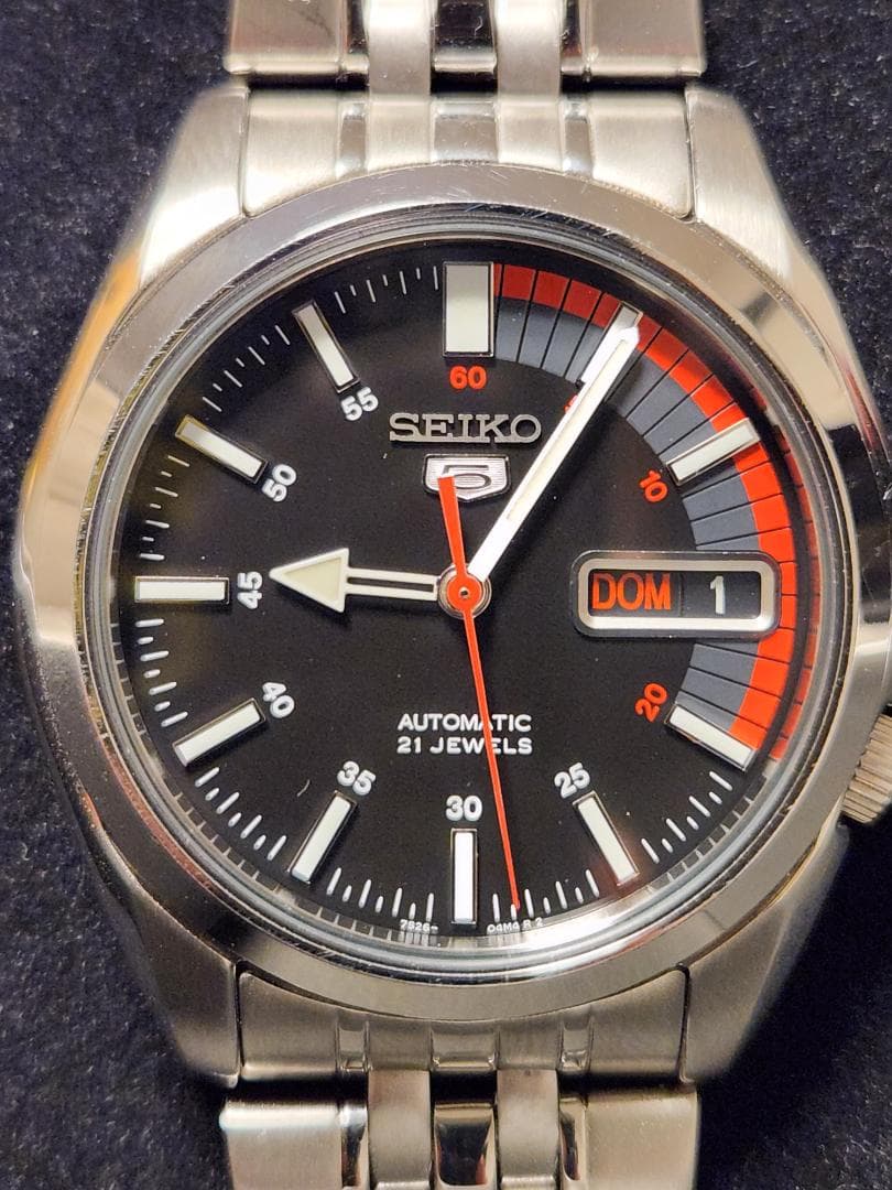 【逆輸入SEIKO5】セイコー5 セイコーファイブ SNK375K1 美品