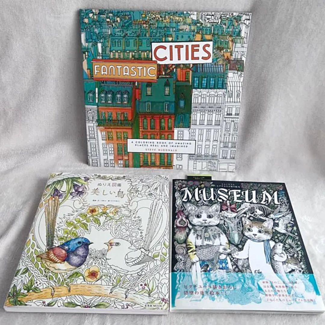 フェリシモ500色色鉛筆塗り絵つきヒグチユウコ