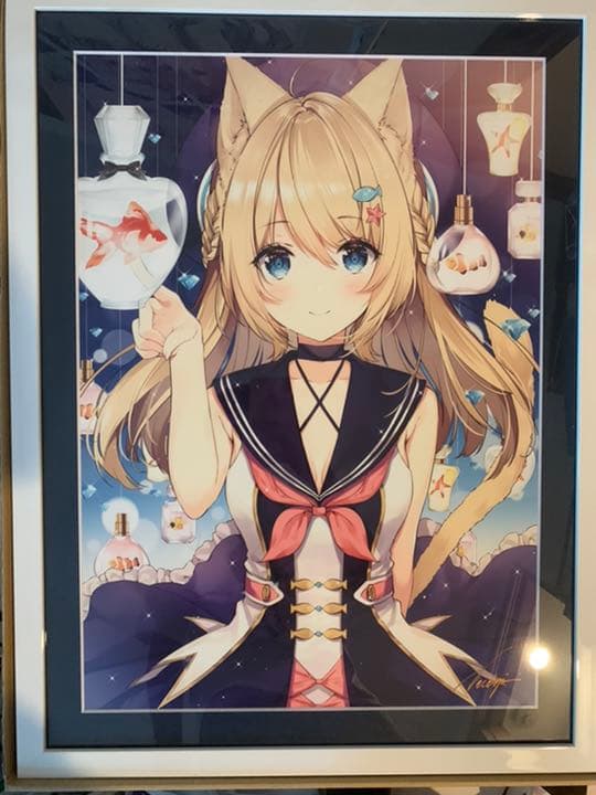 necomi個展　複製原画　受注商品 necömi初個展「PHONOGRAPHIC」 | pixiv WAEN GALLERY