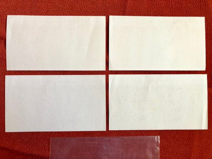 趣味の週間記念 見返り美人／月に雁 小型シート2枚セット スタンプ付