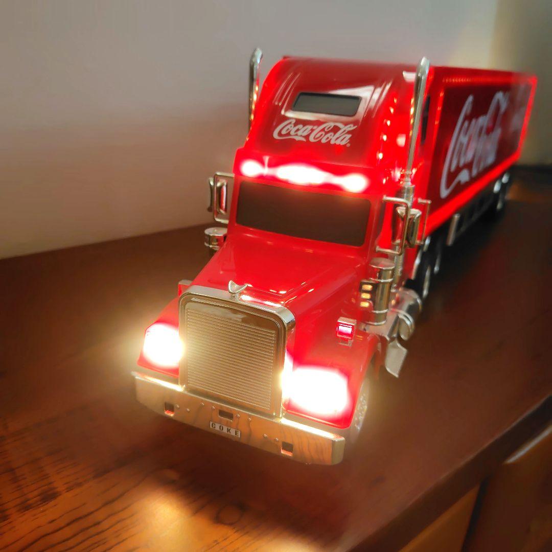 [美品] コカコーラ ラジコン トレーラー