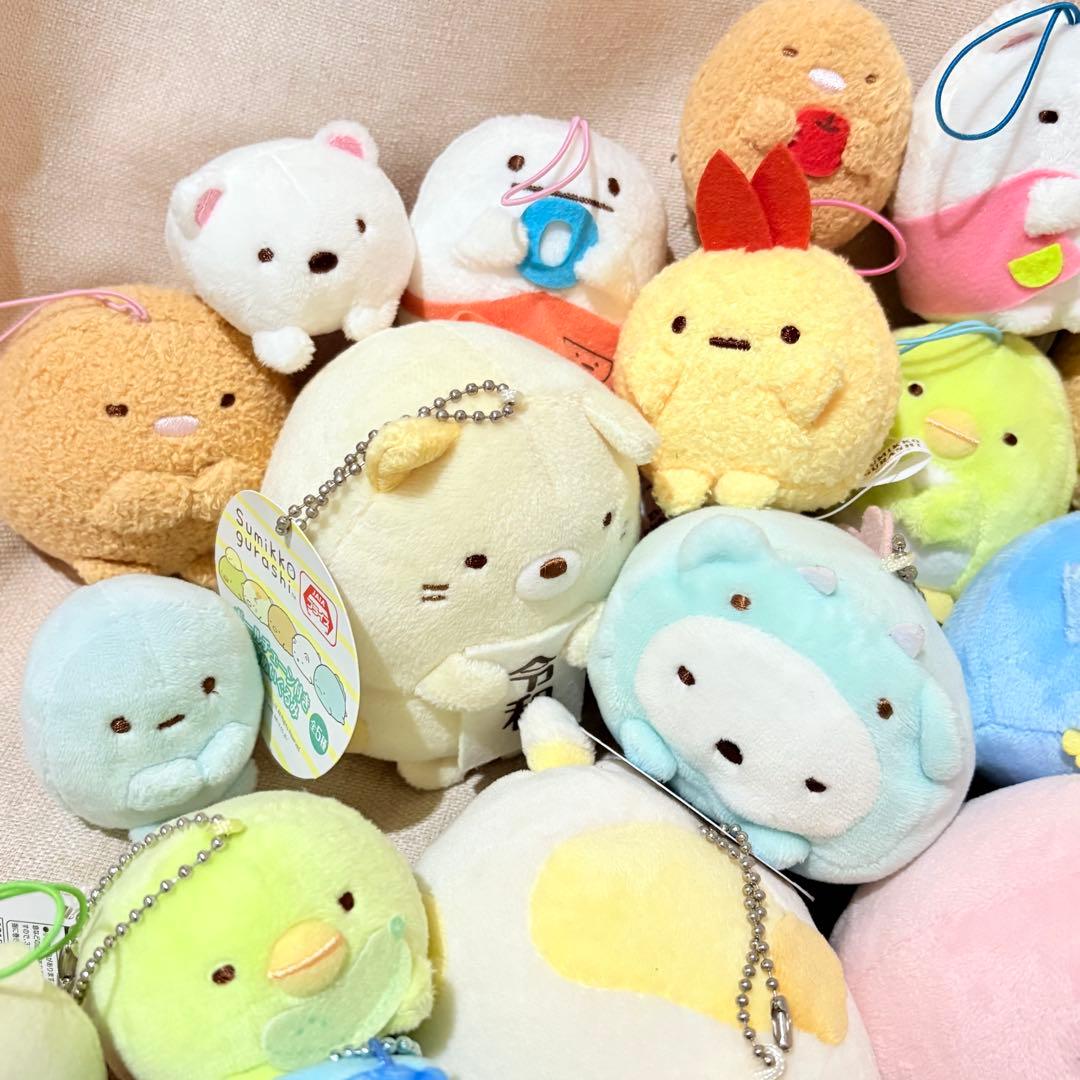 すみっコぐらし　ぬいぐるみ　キーホルダー　ストラップ　ポーチ　まとめ売り