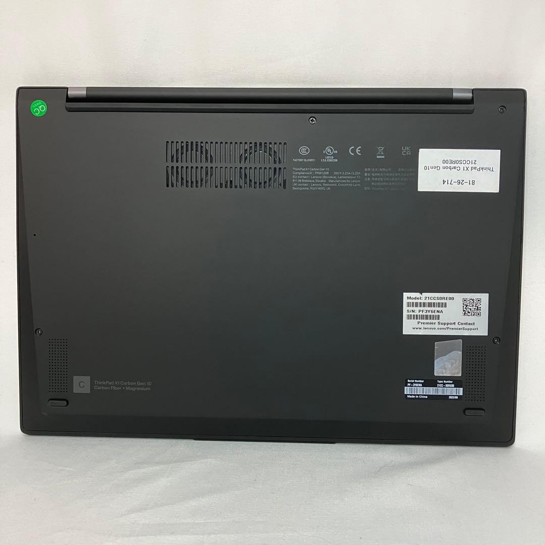 美品 X1 Gen10 12世代 i5 8GB SSD WUXGA オフィス24 Amazon.com