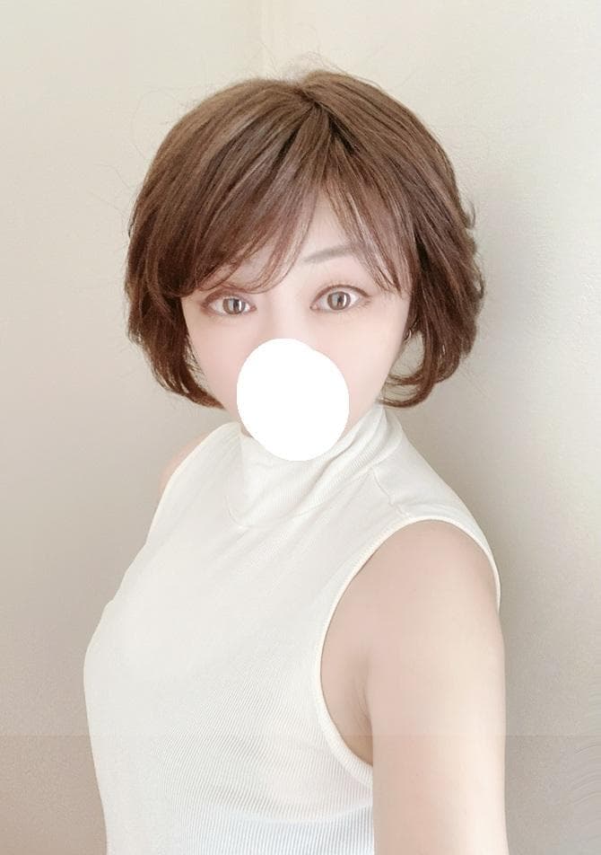 JO ジュリア・オージェ　人毛MIX　フェアリーショート　ナチュラルブラウン