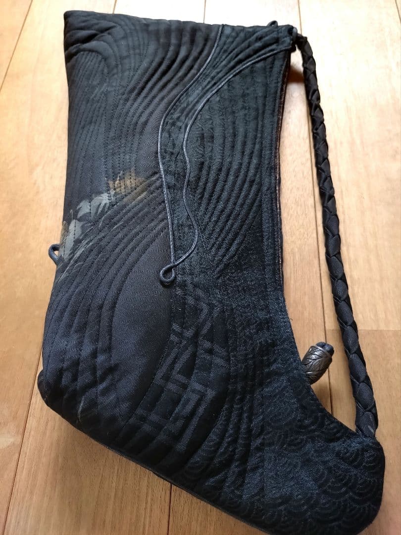 竹田安嵯代　変形　デザイナーズハンドバッグ　和装　帯リメイク　パーティー　式に