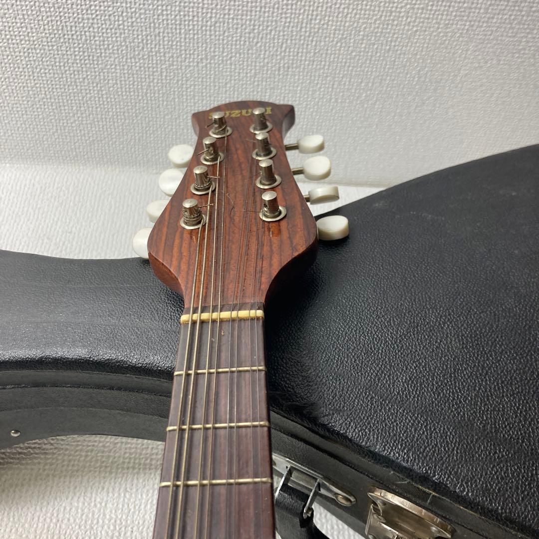 木製マンドリン 8弦 ケース付き　SUZUKI196890