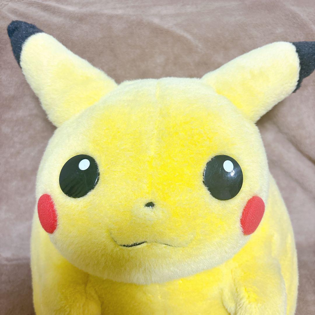 レア✨TOMY製 ピカチュウ ぬいぐるみ 初期タグ付き ポケモン 当時物　等身大