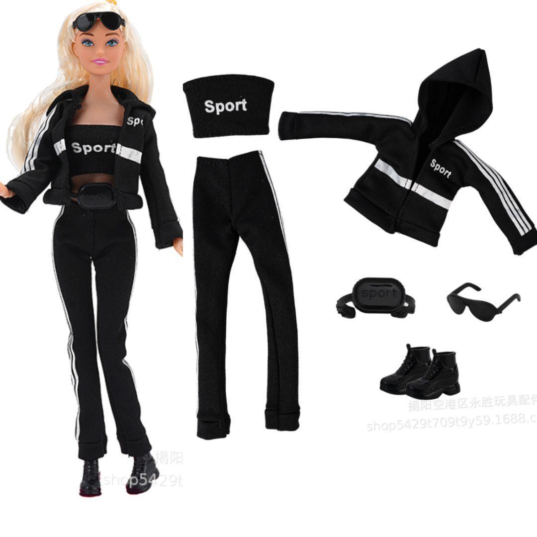 バービー人形 ポピーパーカー コート ファー 服 アウトフィット セット