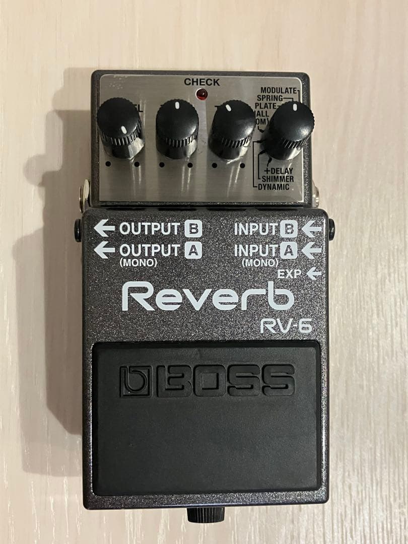 BOSS RV-6 Reverbリバーブ　エフェクター BOSS RV-6 Reverb for sale at Harrys Guitar Shop, Raleigh NC
