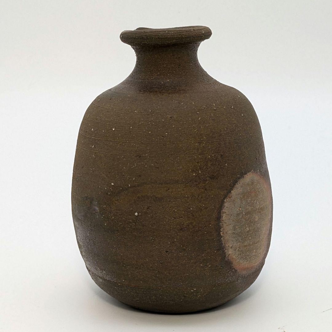 人間国宝 藤原雄 備前焼 虹彩徳利 共箱共布栞 酒器 とっくり 虹備前 食器