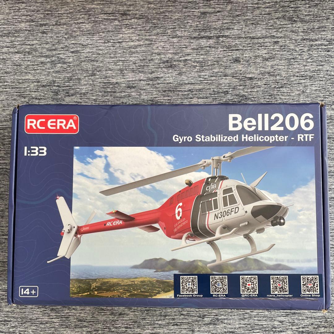 ERA ジェットレンジャー 6 軸ジャイロ　ラジコンヘリ　モード￼1か2を選択可