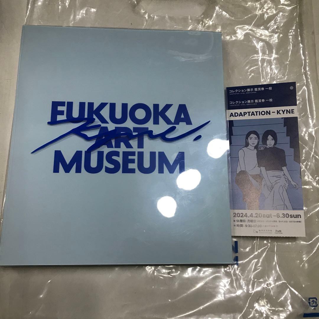 ADAPTATION - KYNE 図録 福岡市美術館 KYNEサイン入