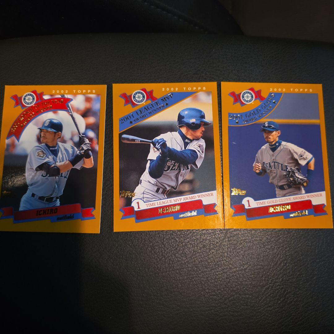 イチロー topps 2002年 3枚セット - メルカリ