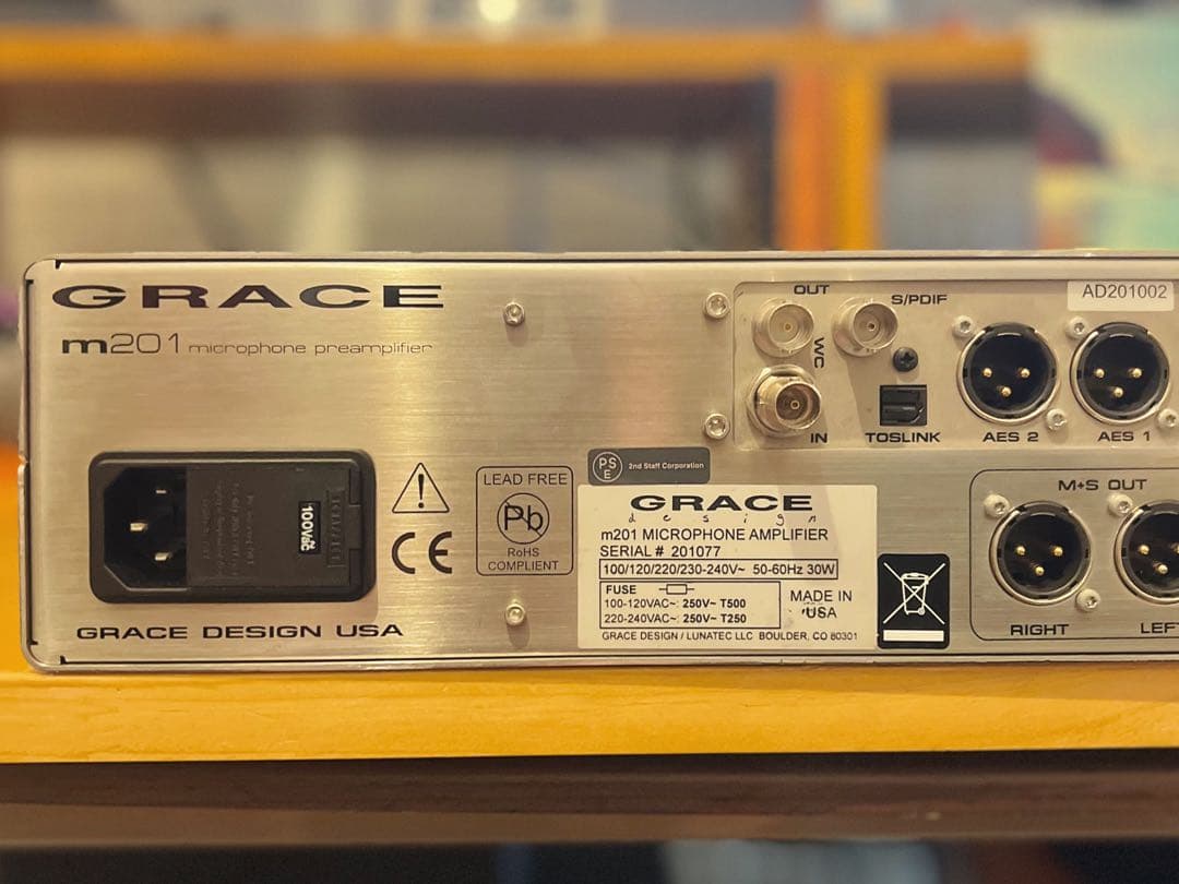 【完動美品】GRACE design m201 ADC Factory
