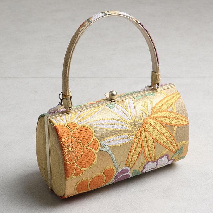 【新品】沙織謹製 草履バッグセット 草履24cm 古典柄 帯地 　03213