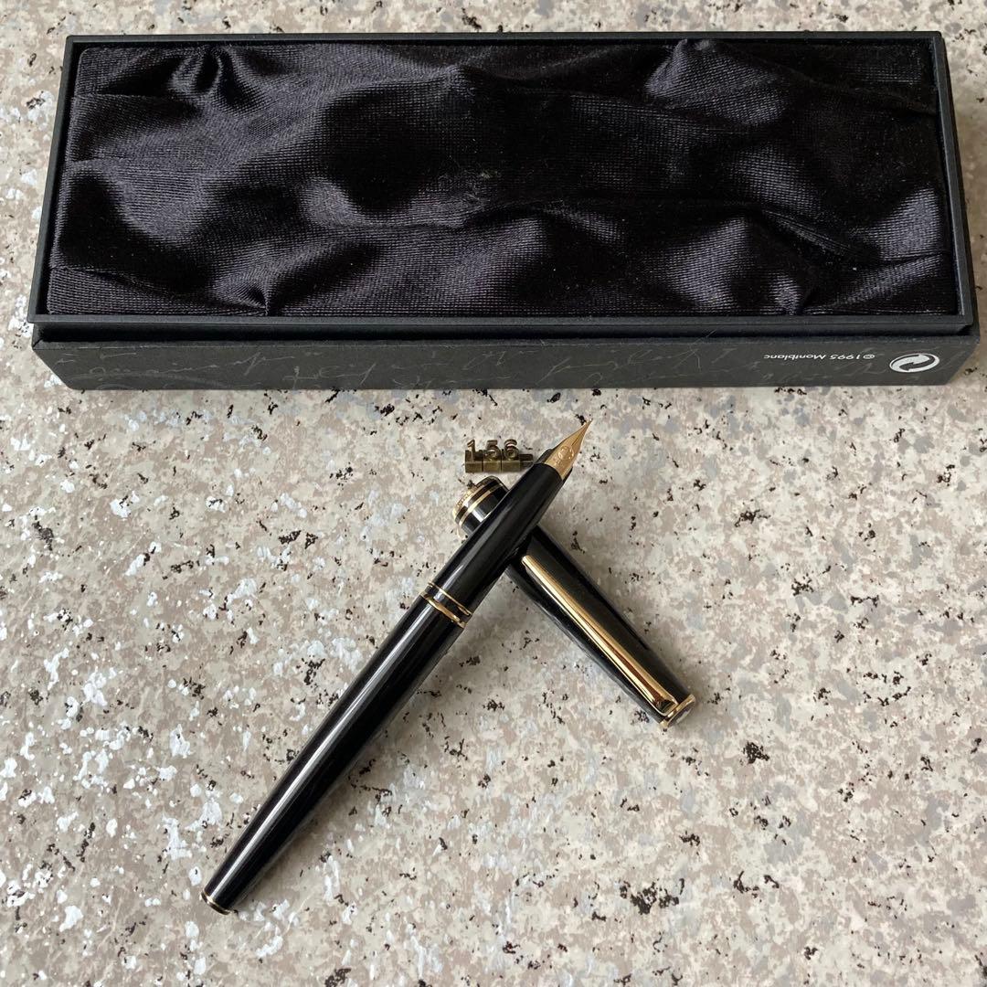 #156 未使用品 箱付き 万年筆 モンブラン MONTBLANC 14k