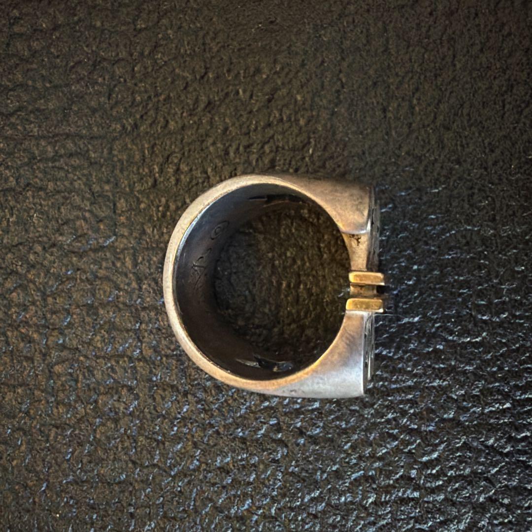 テンダーロイン ダラー リング　シルバー　ゴールド　ケース付き　正規品 8k