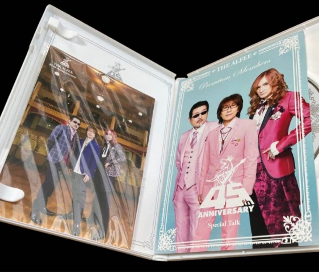 THE ALFEE45周年プレミアムメンバーズDVD5本セット☆ポストカード他付
