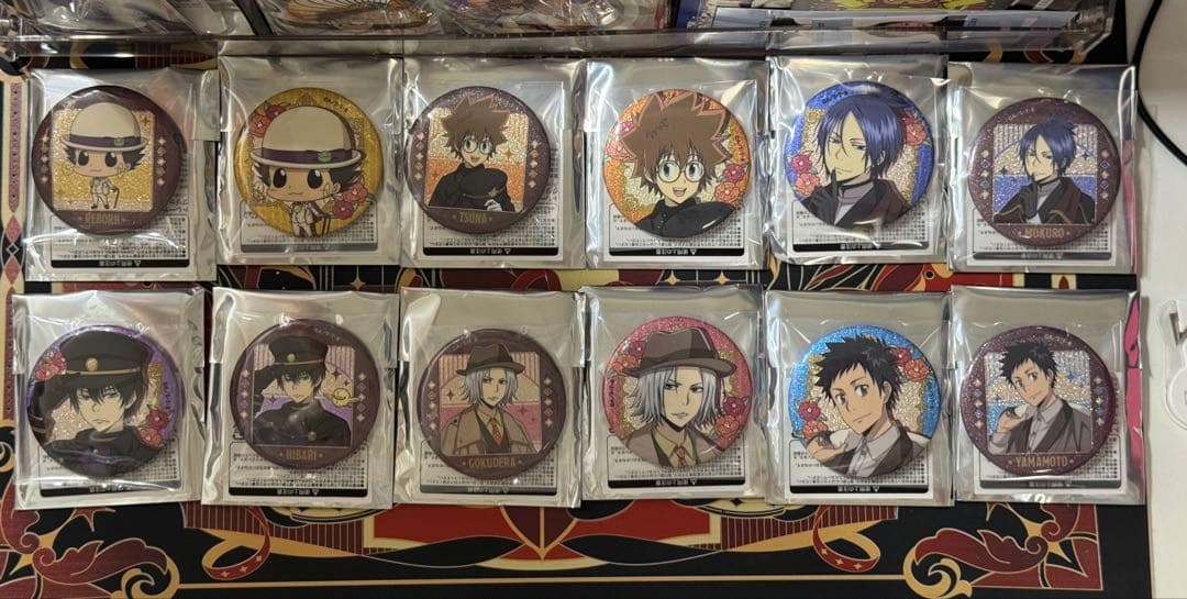 家庭教師ヒットマンREBORN AGF2025限定 缶バッジ 12点セット