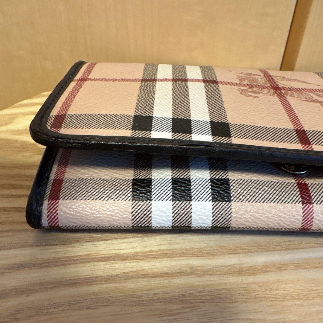 Burberry シャドーホース　長財布　ノバチェック