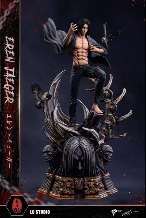 進撃の巨人エレンガレージキットフィギュア