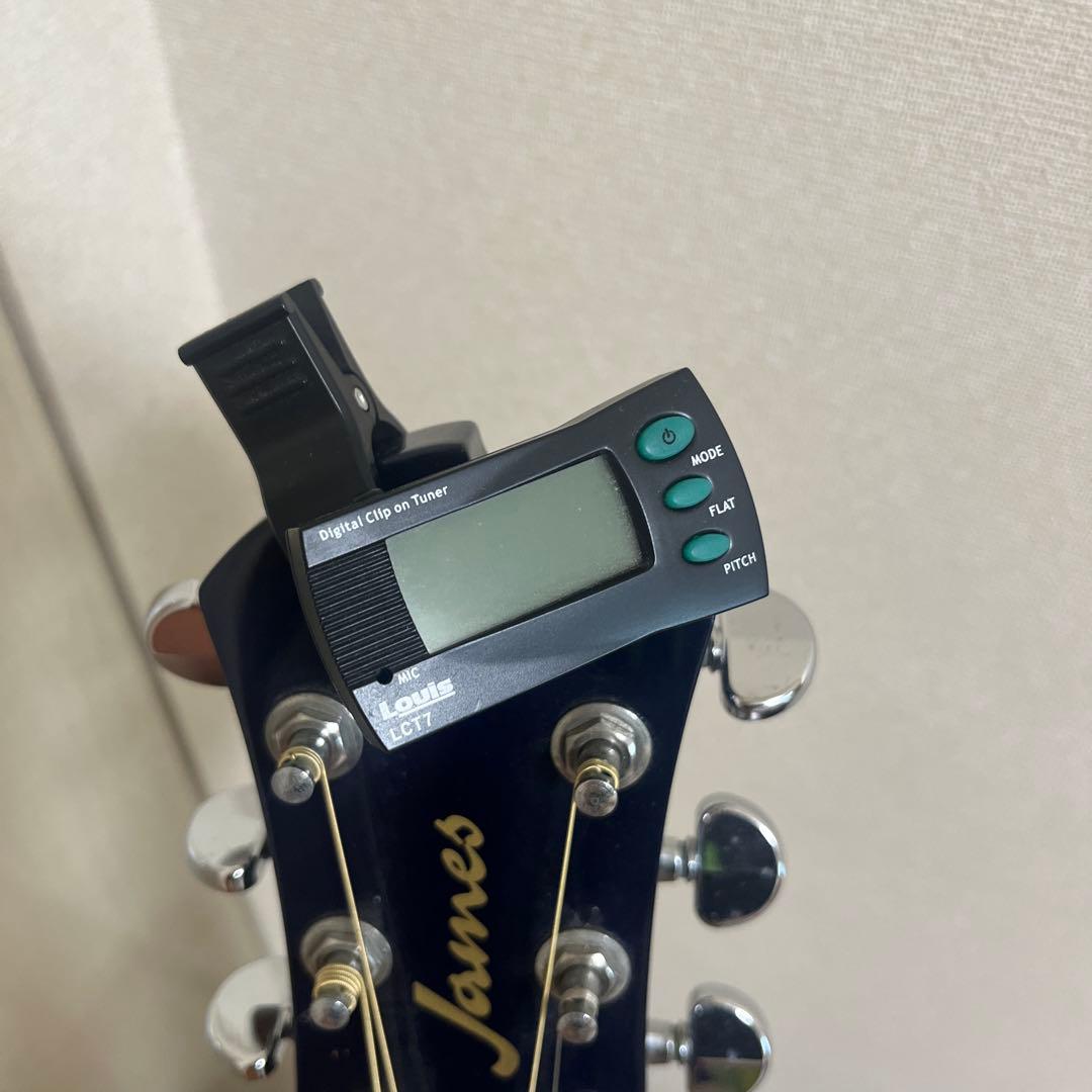 【1万値下げ！】james アコースティックギター　ブルー ギター
