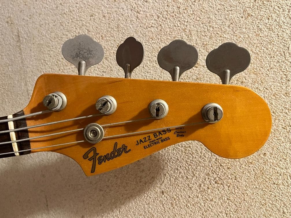 フェンダージャパン JAZZ BASS 3TS JB62 75-US ケース付き Fender
