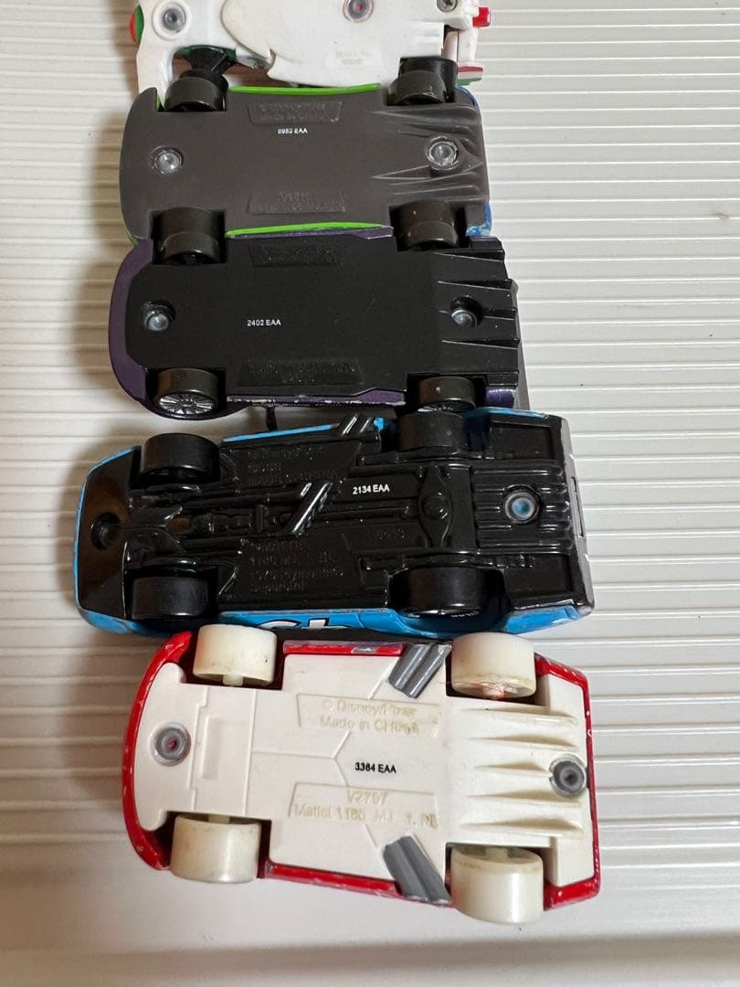 カーズ、ミニカー（マテル）ジェフ、キング、マックスシュネル（廃盤）