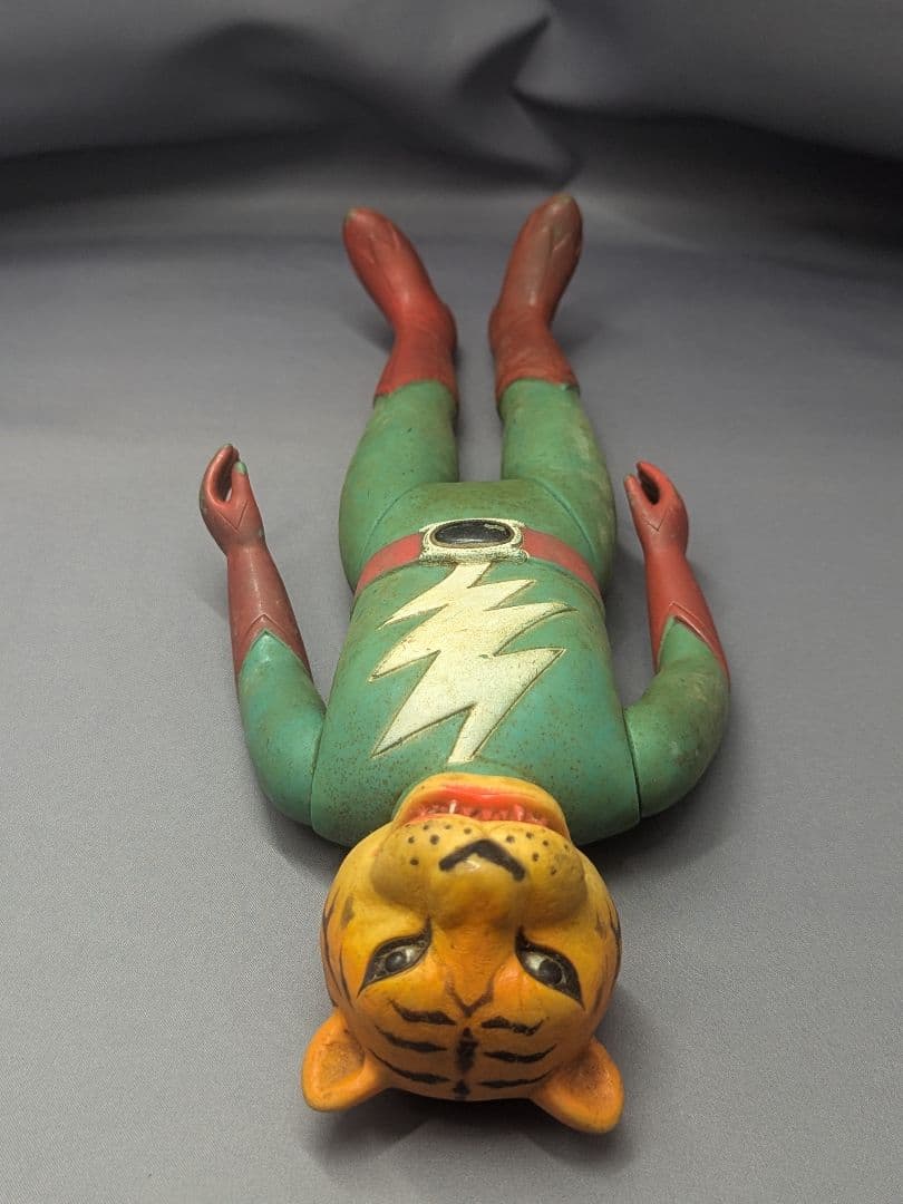 【当時物】 鉄人タイガーセブン ブルマァク レアソフビ