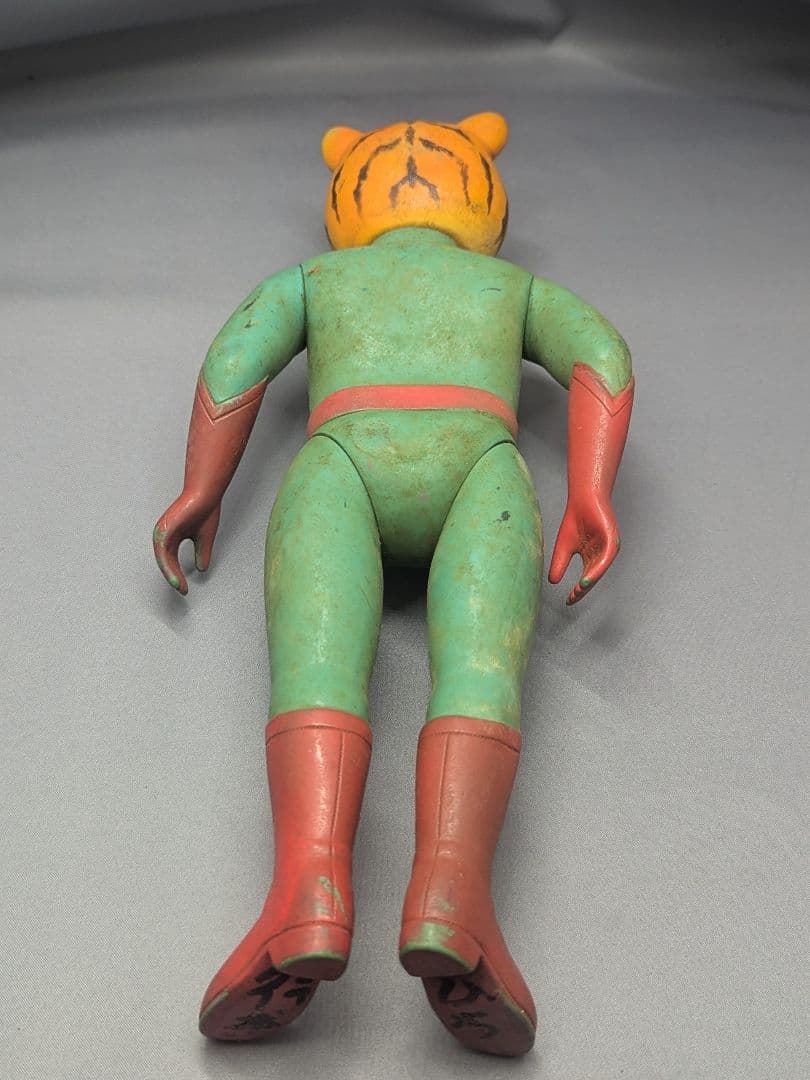 【当時物】 鉄人タイガーセブン ブルマァク レアソフビ